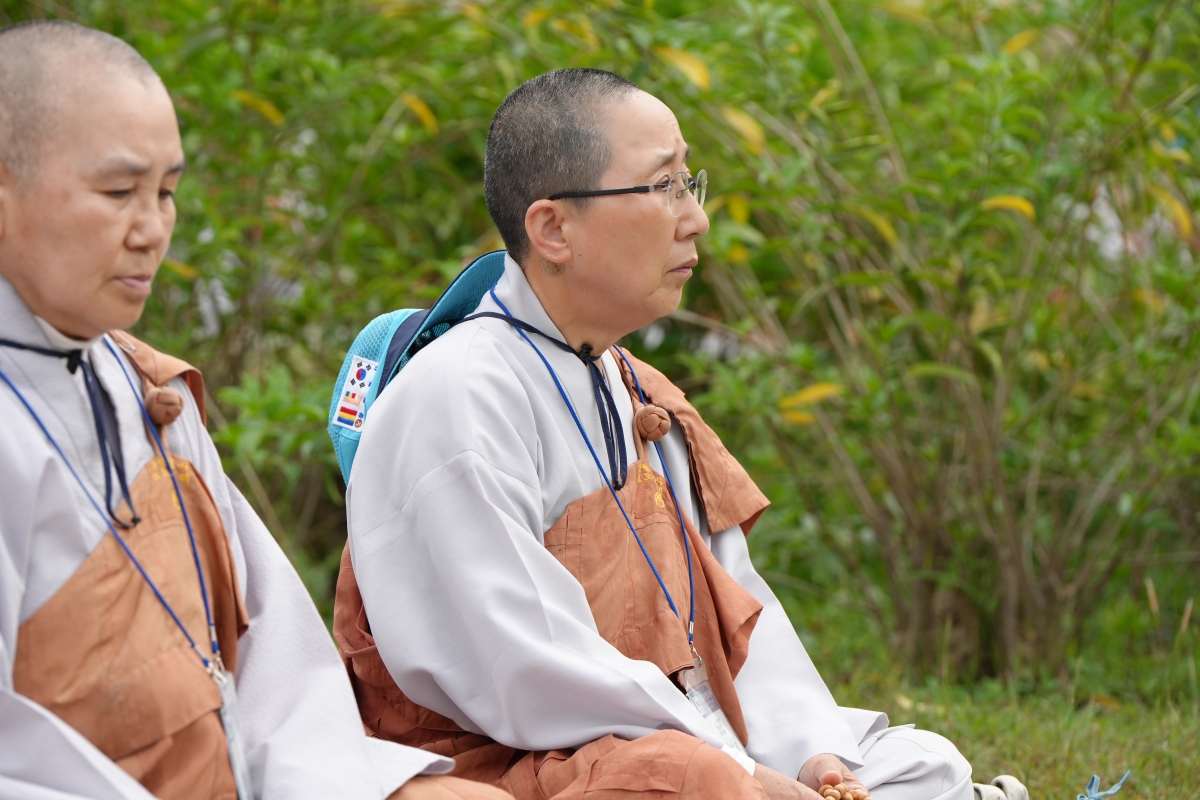 [인도순례] 20230320_순례 및 기원정사2 (59)